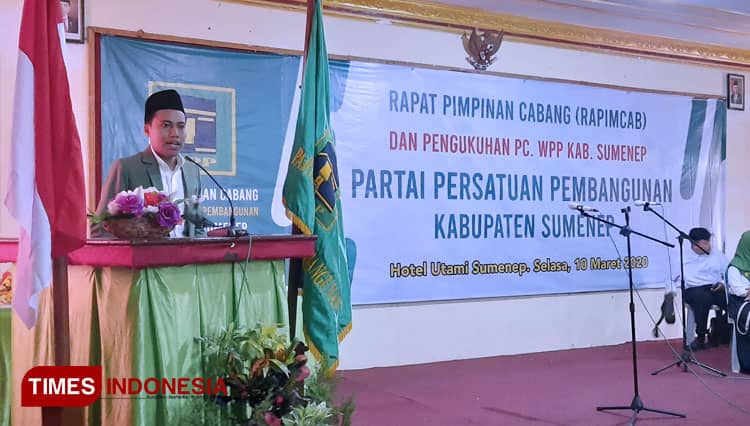 Ketua PPP Sumenep Singgung Partai Hijau di Depan Ketua Parpol Lain