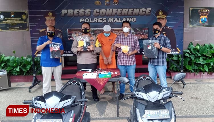 Polres Malang Tangkap Polisi Gadungan Bermodus Razia Masker