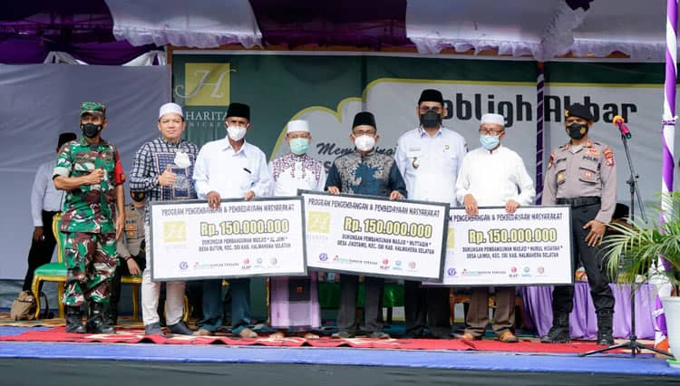 Peringati Isra Mikraj, HARITA Gelontorkan Bantuan Masjid Senilai 450 Juta di Obi
