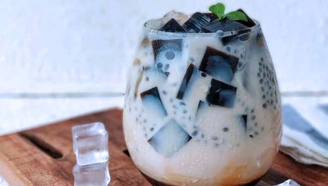 Coba Nih Resep Cha Bang Ang, Es Cincau Segar ala Thailand
