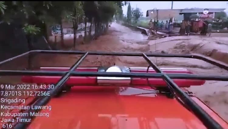 Hujan Deras, Banjir Bandang Kembali Terjang Lawang Kabupaten Malang