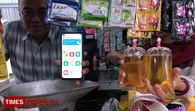 Jika Beli Minyak Goreng Pakai PeduliLindungi, Pedagang Pasar di Malang Siap Kurangi Stok
