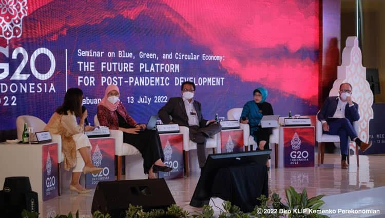 Menko Perekonomian RI: G20 Terus Kembangkan Blue, Green, dan Circular Economy