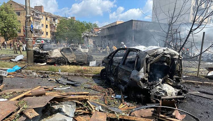 Rusia Hantam Vinnytsia Ukraina, 20 Warga Sipil Meninggal Dunia