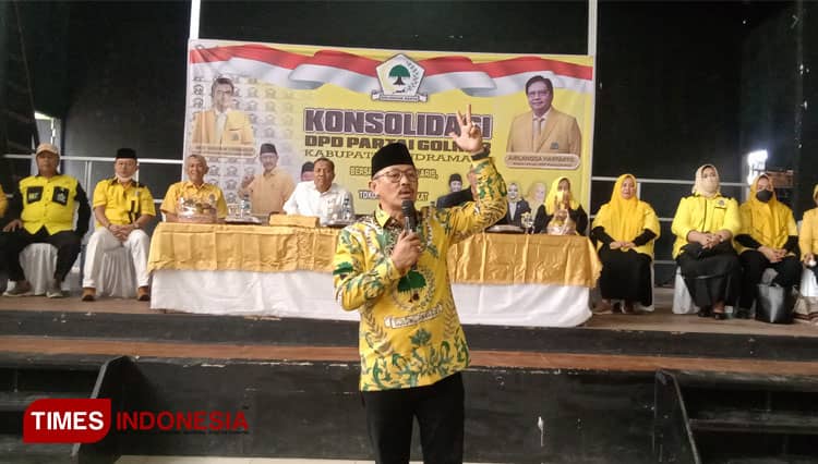 Kader Golkar Indramayu Satu Suara Minta Syaefudin Maju Sebagai Calon Bupati