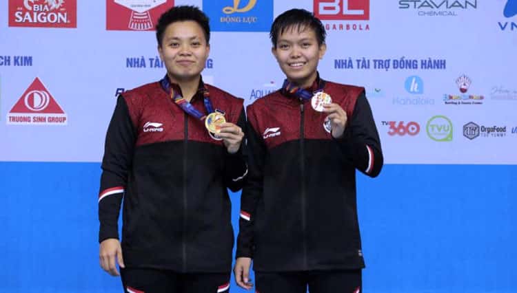 Luar Biasa! Apriyani/Fadia Juara Singapore Open 2022