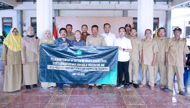 Percepat Layanan Kantor Desa, UIN Maliki Malang Terapkan Sistem Informasi Administrasi Online