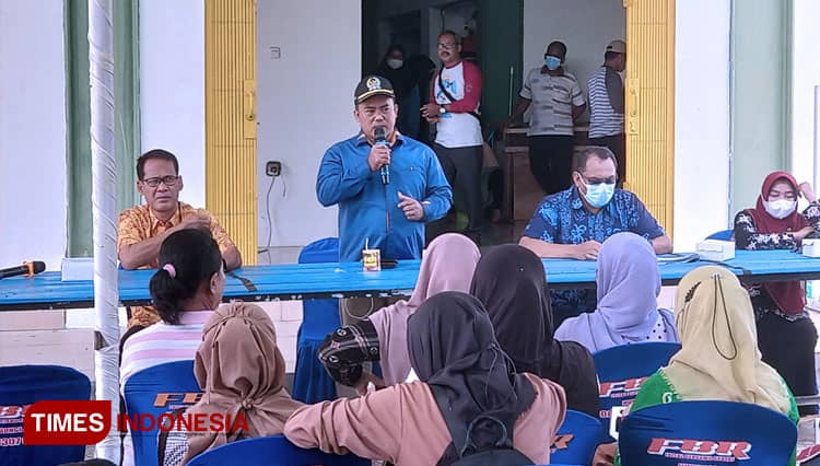 Gelar Reses di Pasar Loktuan, Faisal Siap Bantu Pedagang