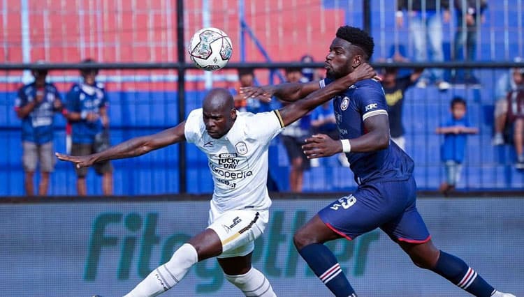 Sundulan Abel Camara, Kunci Kemenangan Arema FC atas RANS Nusantara FC