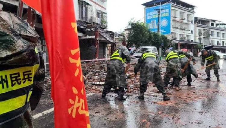 Gempa di Sichuan China, 16 Orang Masih Hilang