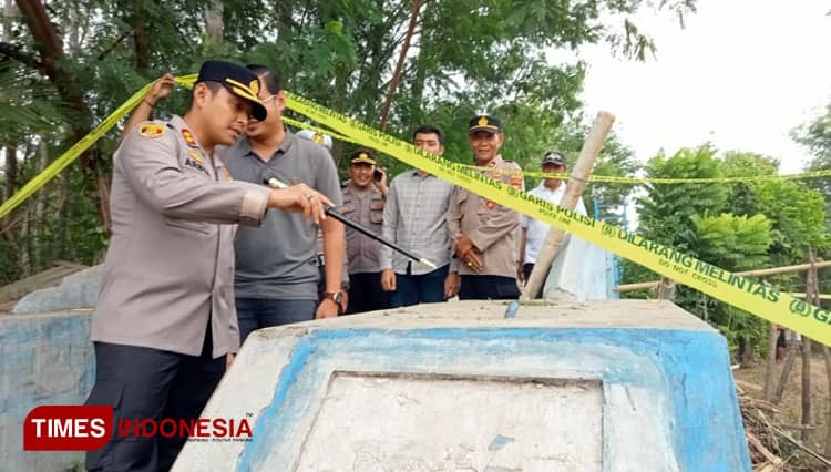 Kapolres Tinjau Jembatan Ambruk, AKBP Arsya: Kami akan Periksa Saksi dan Korban
