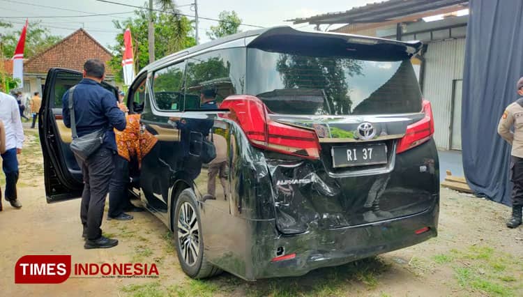 Kunker di Jombang, Mobil Mentan RI Terlibat Kecelakaan Beruntun