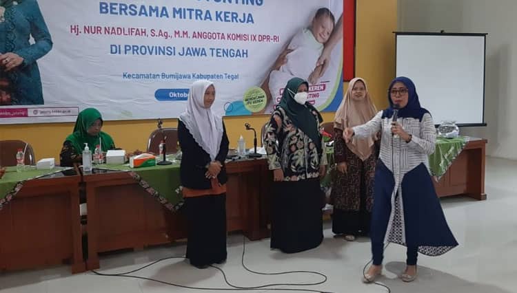 Mba Nad Mantapkan Kader KB dari Muslimat dan Fatayat Edukasi Stunting
