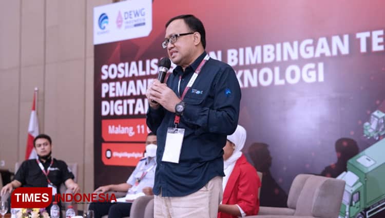 Kemenkominfo RI Gelar Sosialisasi Pemanfaatan Teknologi Digital Trucking Pelaku Jasa Logistik di Malang