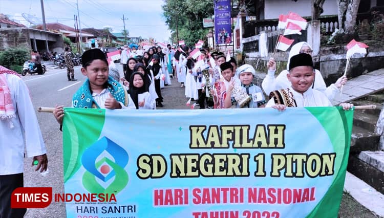 Meriahkan Hari Santri Nasional, Kreativitas SDN 1 Piton Pacitan Raih Juara 2