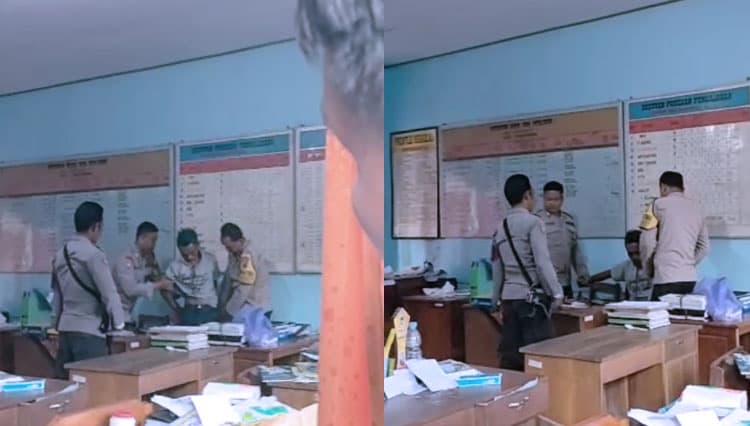 Apes, Pasca Mencuri Malah Tertidur, yang Membangunkan Polisi