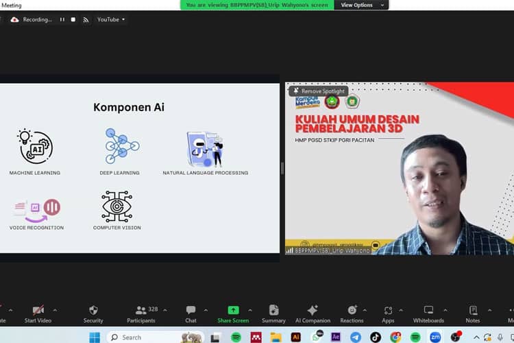 Kuliah Umum STKIP PGRI Pacitan Bahas Desain Pembelajaran 3D di Revolusi Industri 4.0