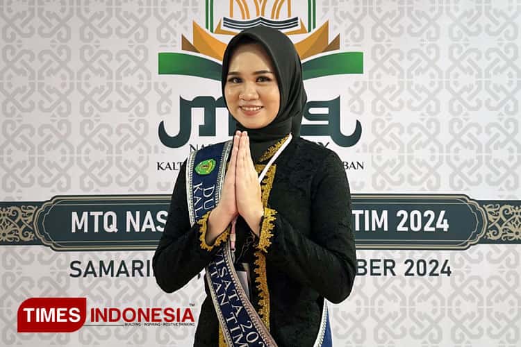 Lestarikan Membatik, Duta Wisata Kaltim 2023 Nadya Pradita Jalankan Advokasi 'Putik Pampang'