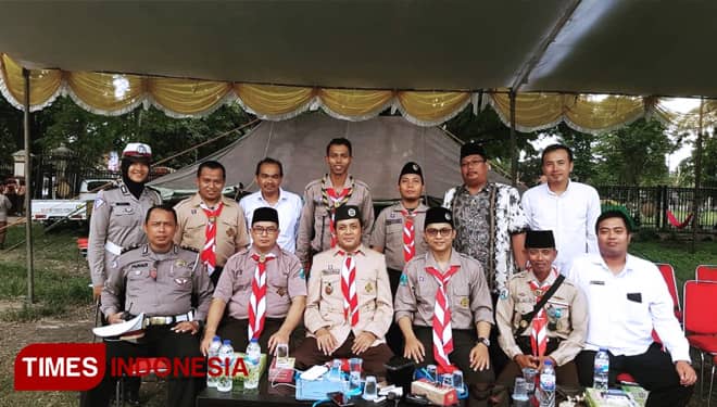 LP Maarif NU Bangkalan Gelar Perkemahan Pramuka ini Tujuannya