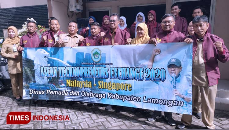 Para Pemuda Lamongan Berguru di ASEAN Technopreneur Exchange