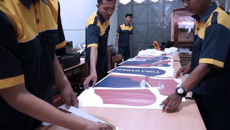 PT Deprintz Sediakan Mesin Digital Printing di SMK Taman Karya Madya Teknik