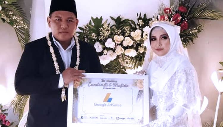 Mahar Google Adsense, Chandra Bi Buktikan Kesuksesan Blogger Kediri