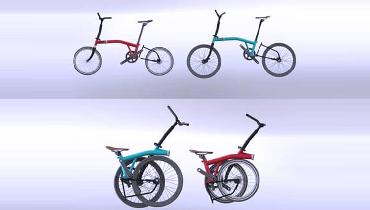 Keren! UMKM Sidoarjo Ini Bikin Sepeda Lipat Persis Brompton