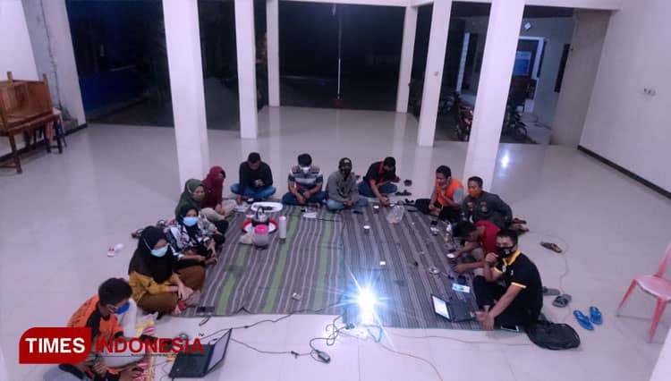 Peduli Peningkatan Kreativitas, Pemuda Desa Selur Ponorogo Bentuk Fokus Literasi
