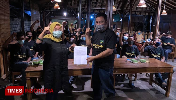 Pilbup Sleman, Kader Muda Partai Golkar Sleman Dukung Kustini SP dan Danang Maharsa