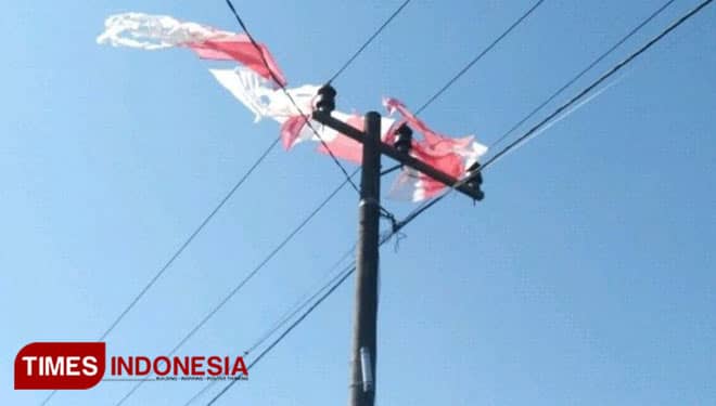 Layangan Warga Kerap Menyebabkan Listrik di Bondowoso Padam