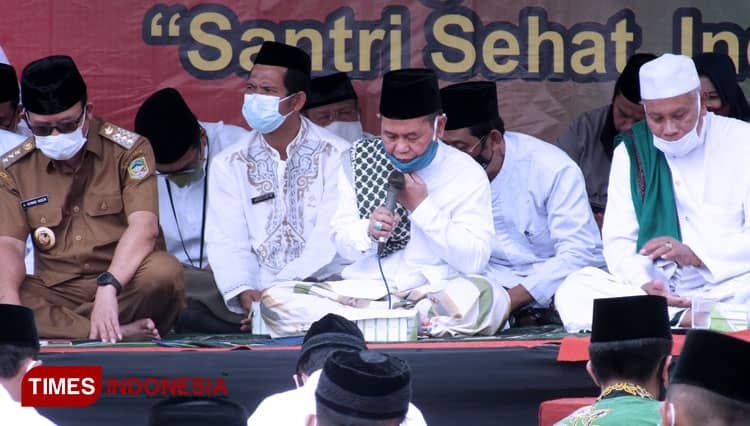Pemkab dan PCNU Banyumas Gelar Doa Bersama Selamatkan Negeri dari Covid-19