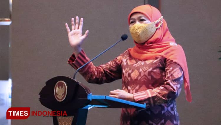 Kembali Positif Covid-19, Ini Perjalanan Gubernur Jatim Khofifah 5 Hari Terakhir