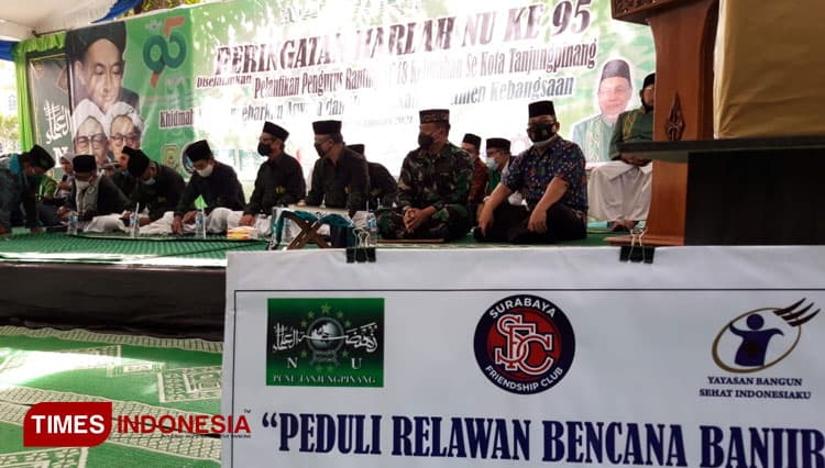 Harlah NU ke-95, SFC-YBSI Apresiasi Banser yang Tanggap Bencana