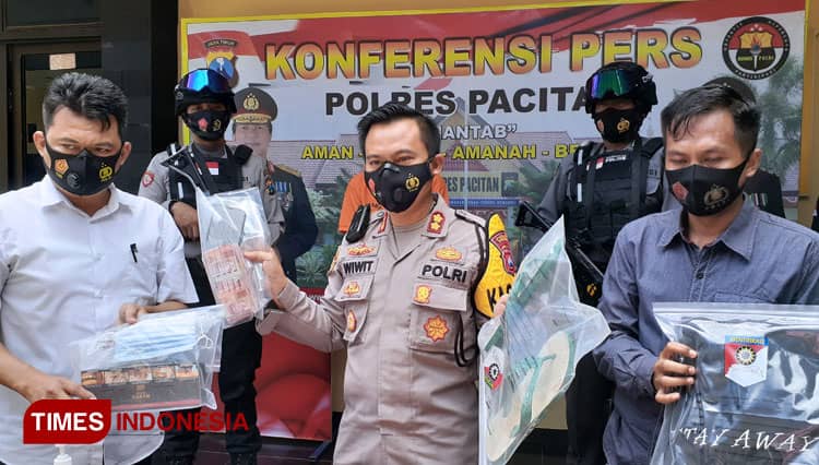 Polres Pacitan Bekuk Pembobol Brankas Alfamart