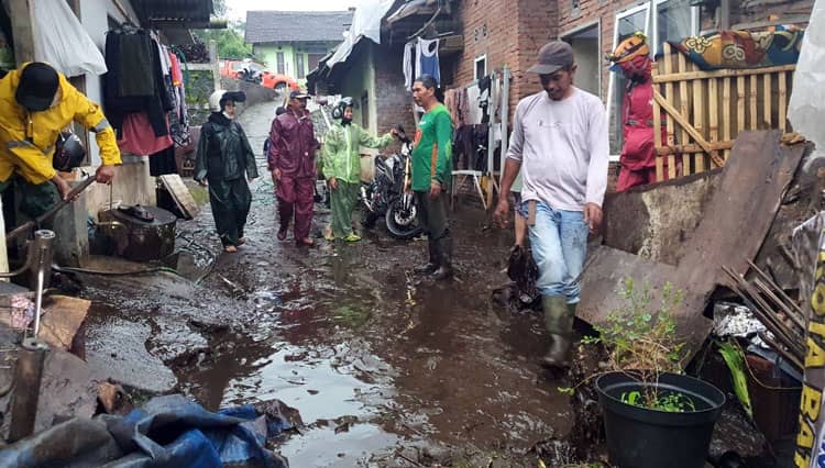 Hujan Deras, Kota Batu Terendam Banjir