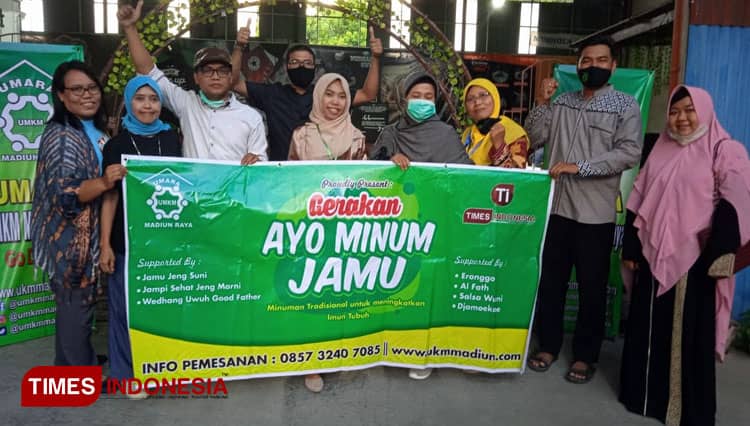 Komunitas Umara dan TIMES Indonesia Luncurkan Gerakan Ayo Minum Jamu