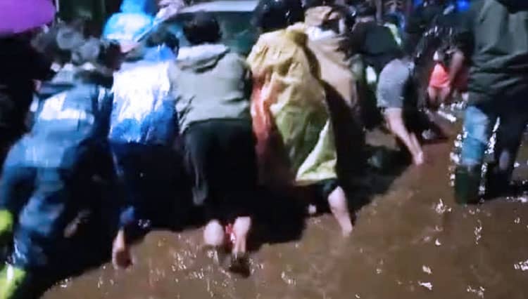 Pasca Hujan Deras, Sumberbrantas Kota Batu Dilanda Banjir Lumpur