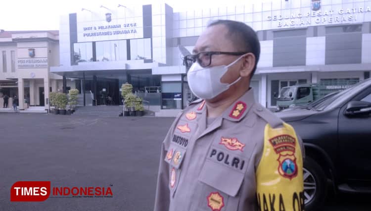 Larangan Mudik Lebaran, Polrestabes Surabaya Siapkan 6 Titik Penyekatan