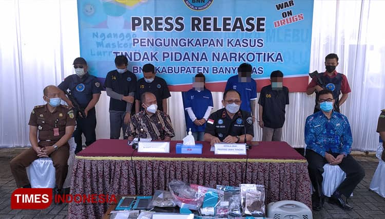 Tim Gabungan BNN Ungkap Kasus Narkotika di Banyumas dan Jepara
