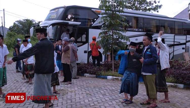 Hari Ini, 866 Santri Nurul Jadid Asal Bondowoso Mudik Lebaran