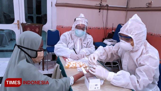 Cegah Covid-19, Santri Wajib Rapid Test Antigen Saat Kembali ke Ponpes di Probolinggo