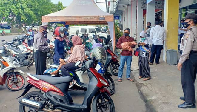 Operasi Yustisi di Ciamis Sisir Sejumlah Area Publik dan Tindak Tegas Pelanggar Prokes