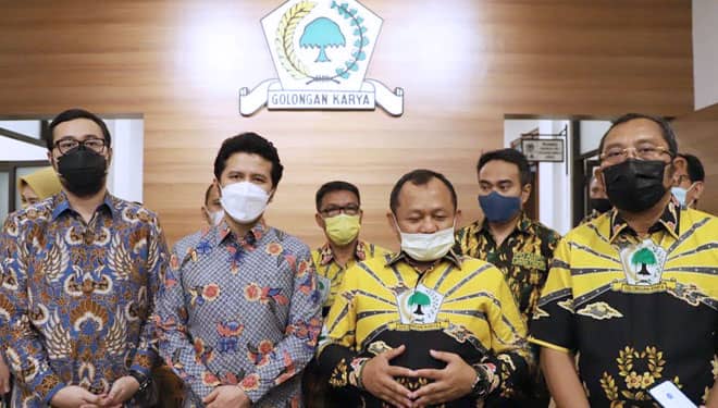 Demokrat Temui Golkar Jatim, Sarmuji: Koalisi Permanen Dukung Khofifah Sampai 2024