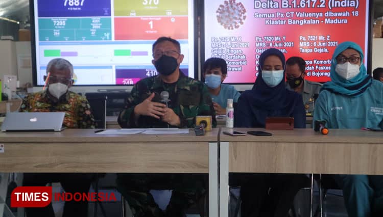 Kondisi 2 Pasien Mutasi Virus Delta India di RSLI Surabaya Mulai Membaik
