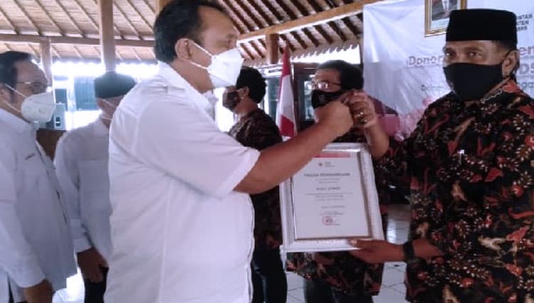 Seribu Lebih Pendonor Darah di PMI Banyumas Terima Penghargaan