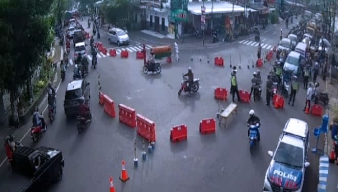 PPKM Darurat, Akses Jalan Menuju Kota Batu Ditutup