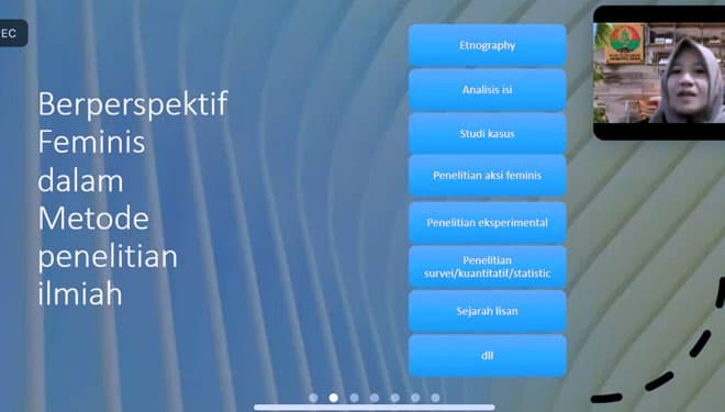 PSGA UIN Maliki Gelar Webinar Bahas Penelitian dan Publikasi Ilmiah Berperspektif Feminis