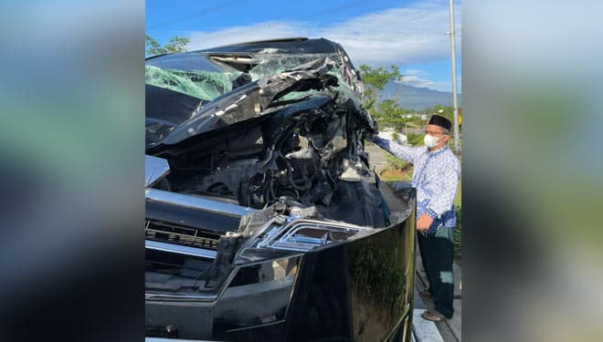 Polda Jatim Akan Bantu Buru Truk yang Sebabkan Kecelakaan Ketua Umum MUI
