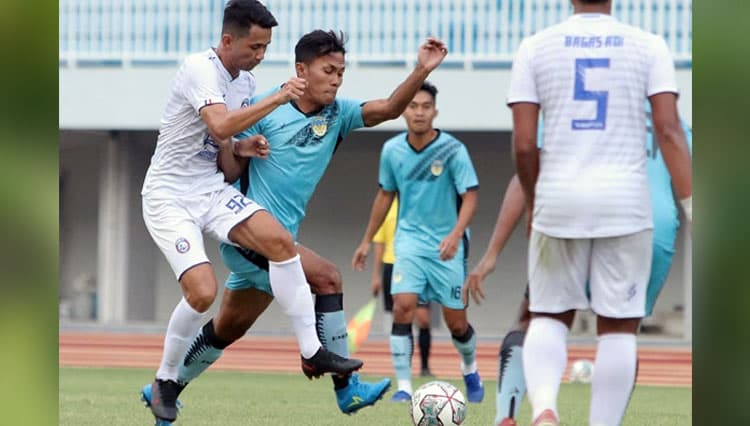 Arema FC Telan Kekalahan dari Tim Liga 2 PSIM Yogyakarta di Laga Uji Coba