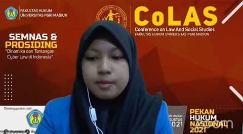 Fakultas Hukum Unipma Gelar Seminar Conference On Law and Social Studies Bahas Cyber Law